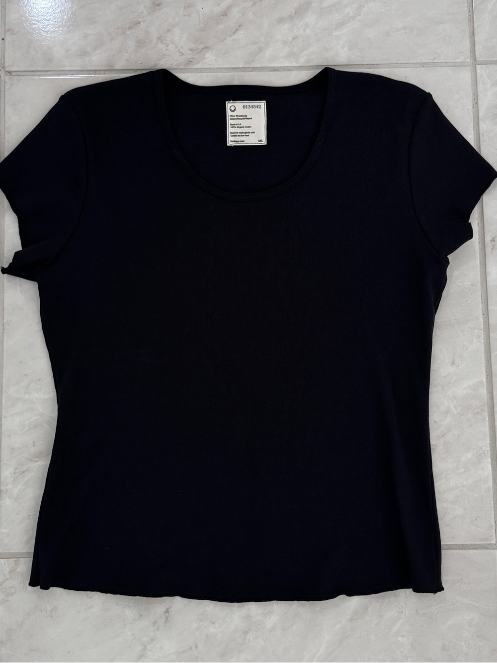 For Days Black tshirt